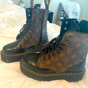 Custom made LV Dr Martens